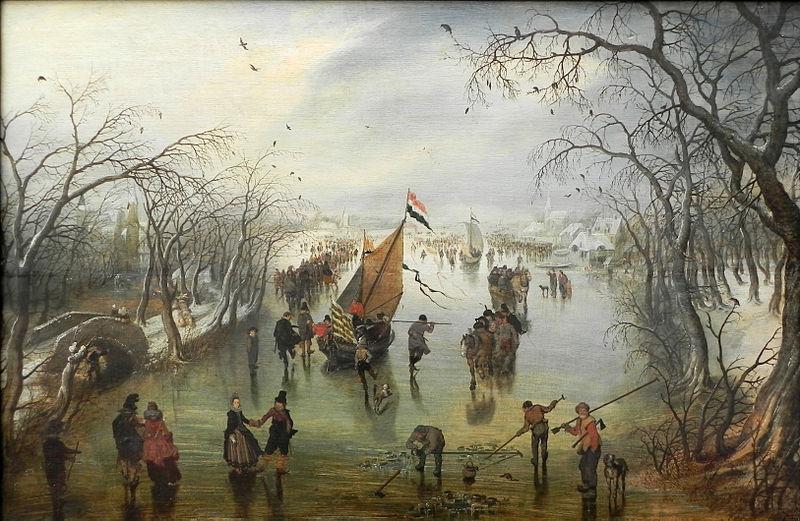 Winter, Adriaen Pietersz Vande Venne